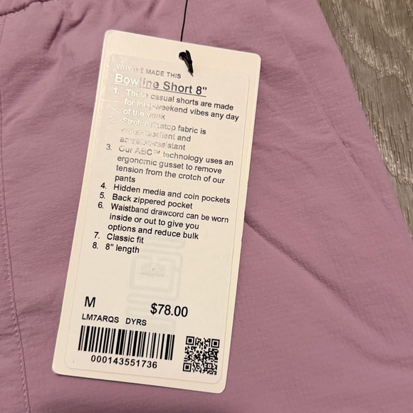 Lululemon Men's Bowline Short 8” - NWT - Picture 3 of 7